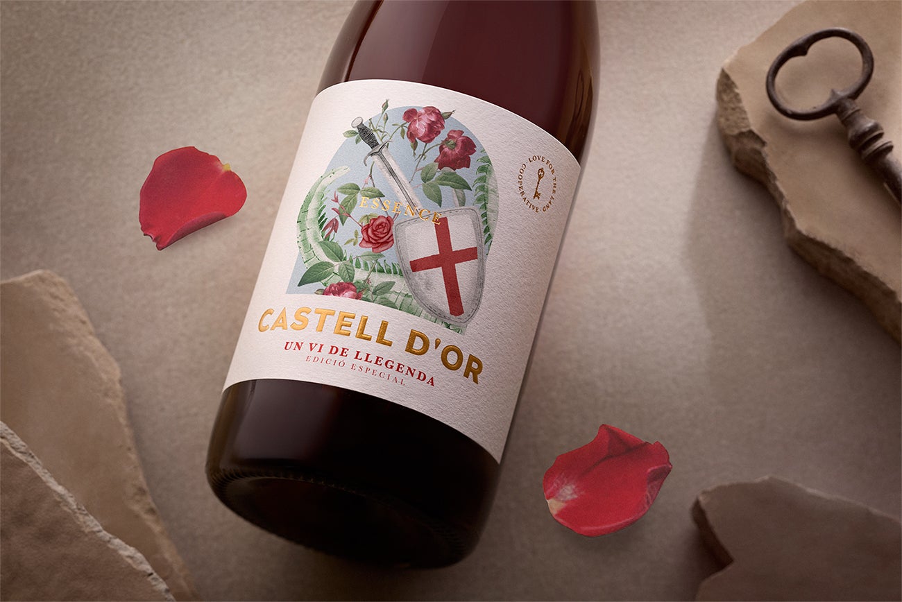 Castell d’Or presenta una nova edició limitada del vi negre ‘Un vi de llegenda’ / Cedida