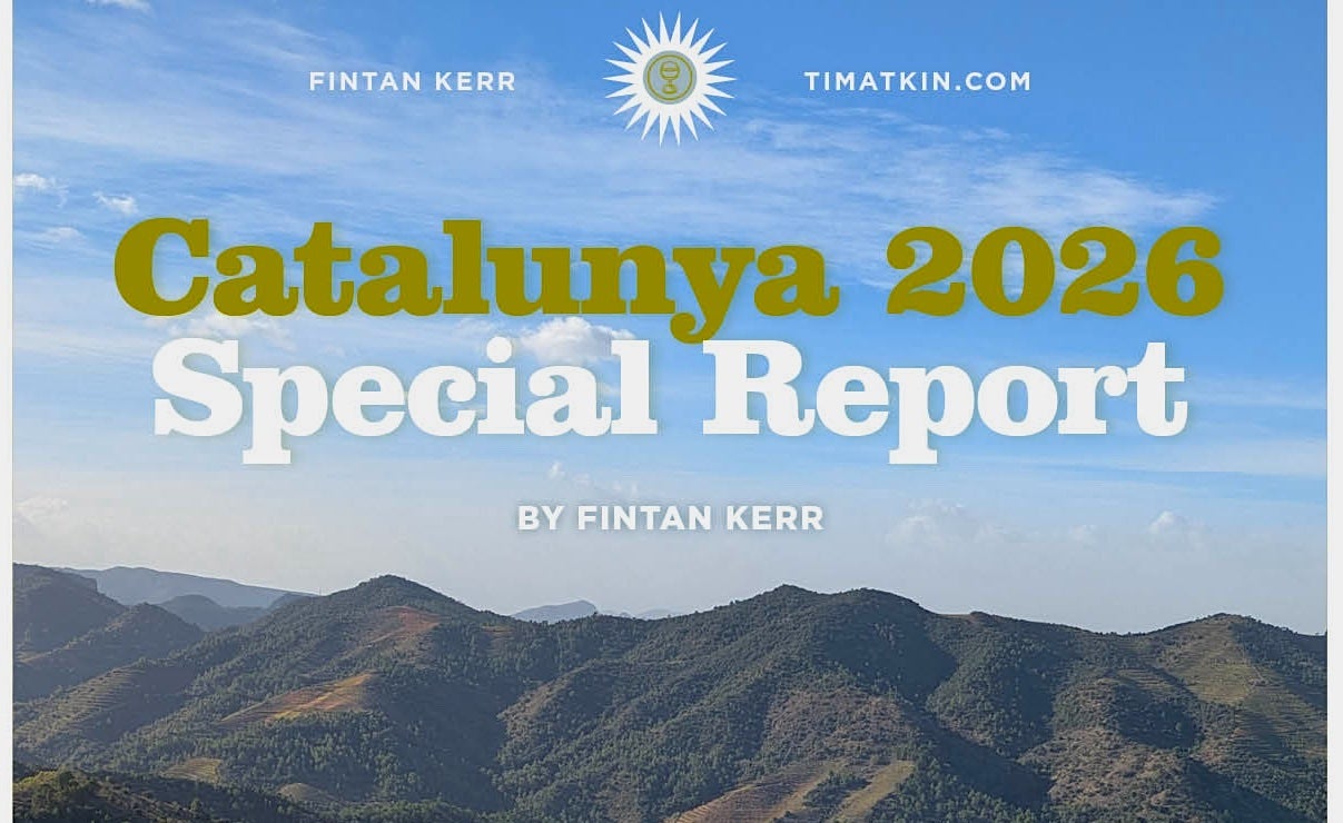 Part de la coberta del 'Catalunya Special Report 2026', de Tim Atkin i Fintan Kerr