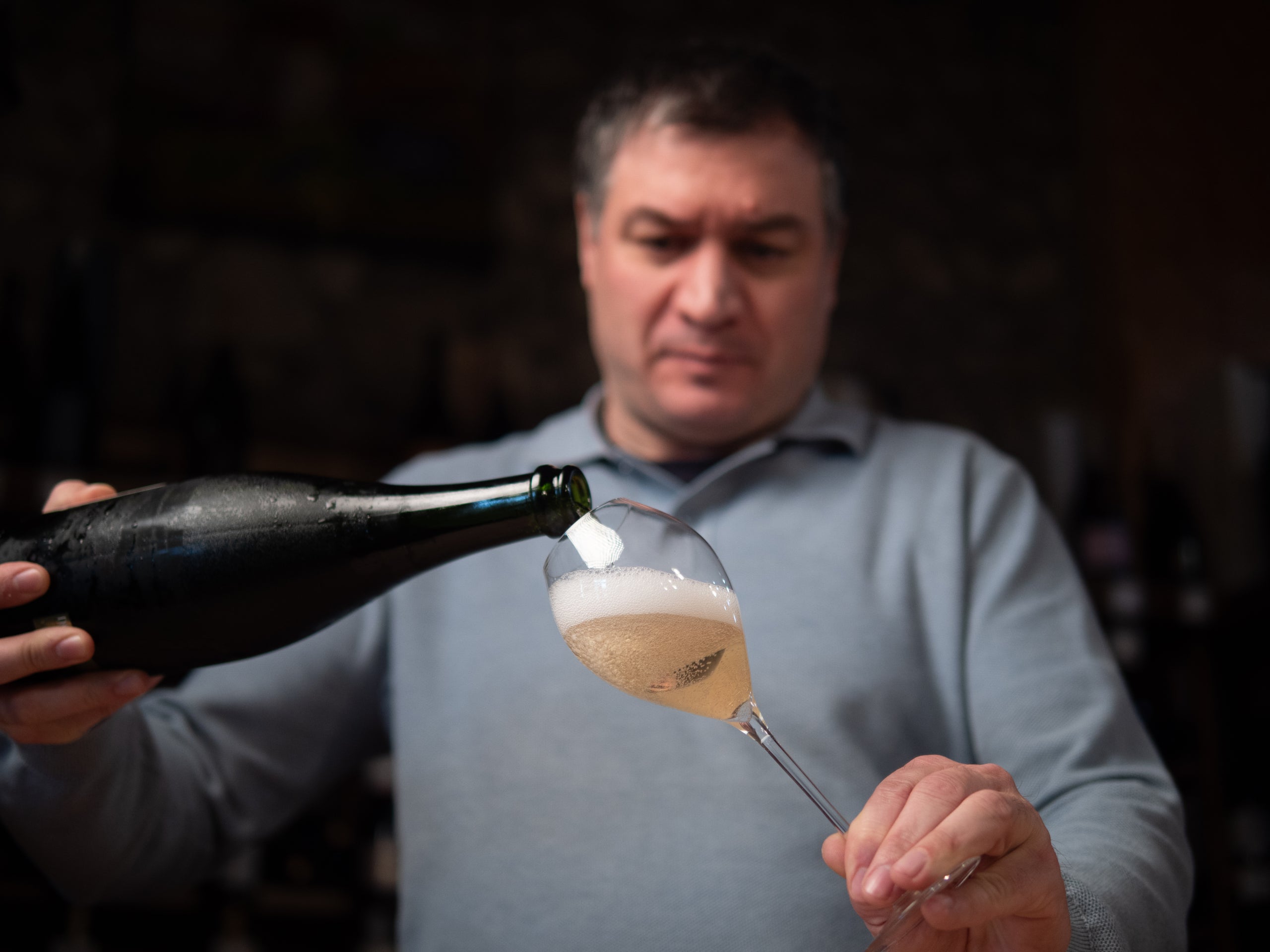 Xavier Roig, sommelier i creador de 'Territori Efervescent' / Cedida