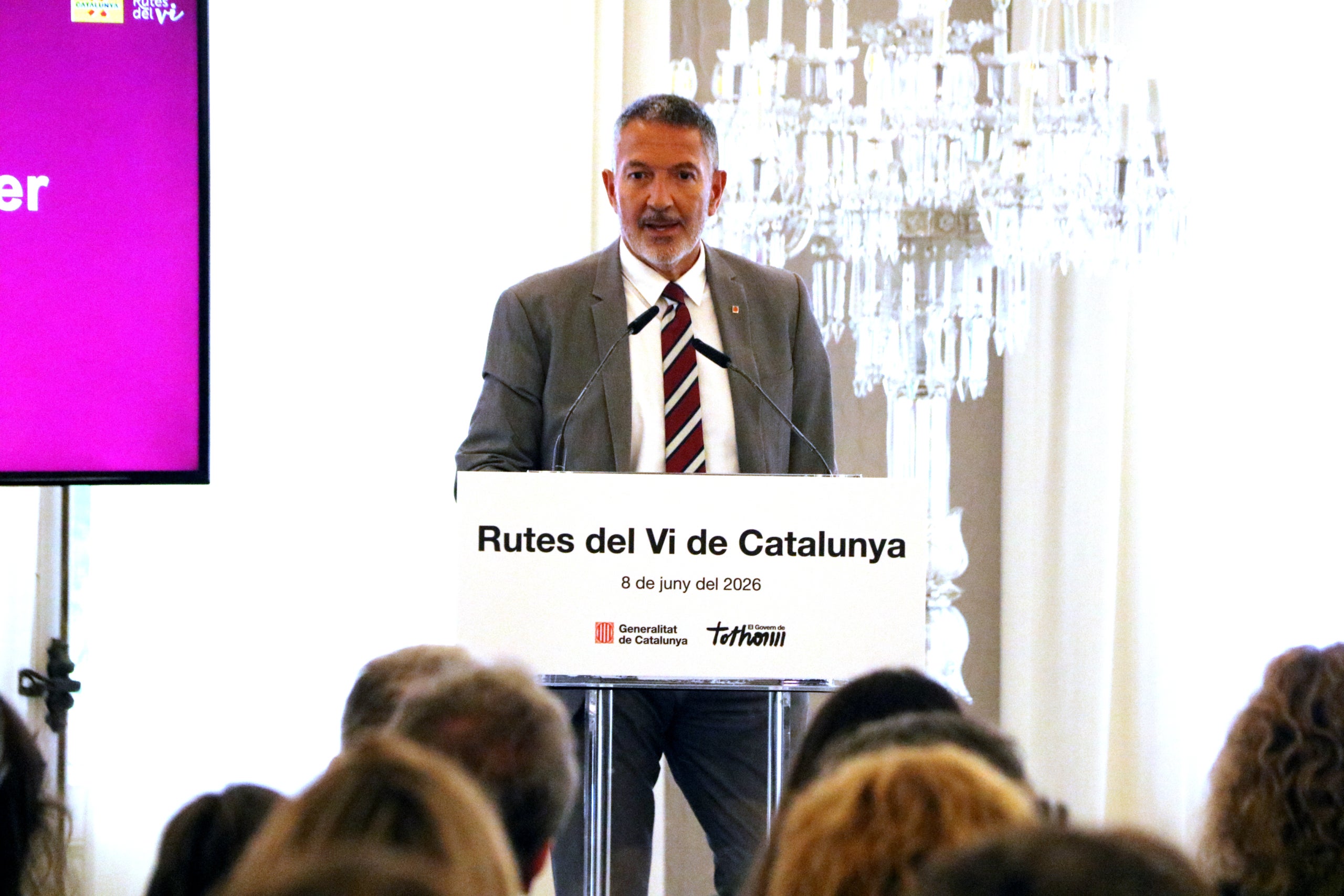 Miquel Sàmper, conseller d'Empresa i Treball de la Generalitat de Catalunya / ACN (Jordi Bataller)