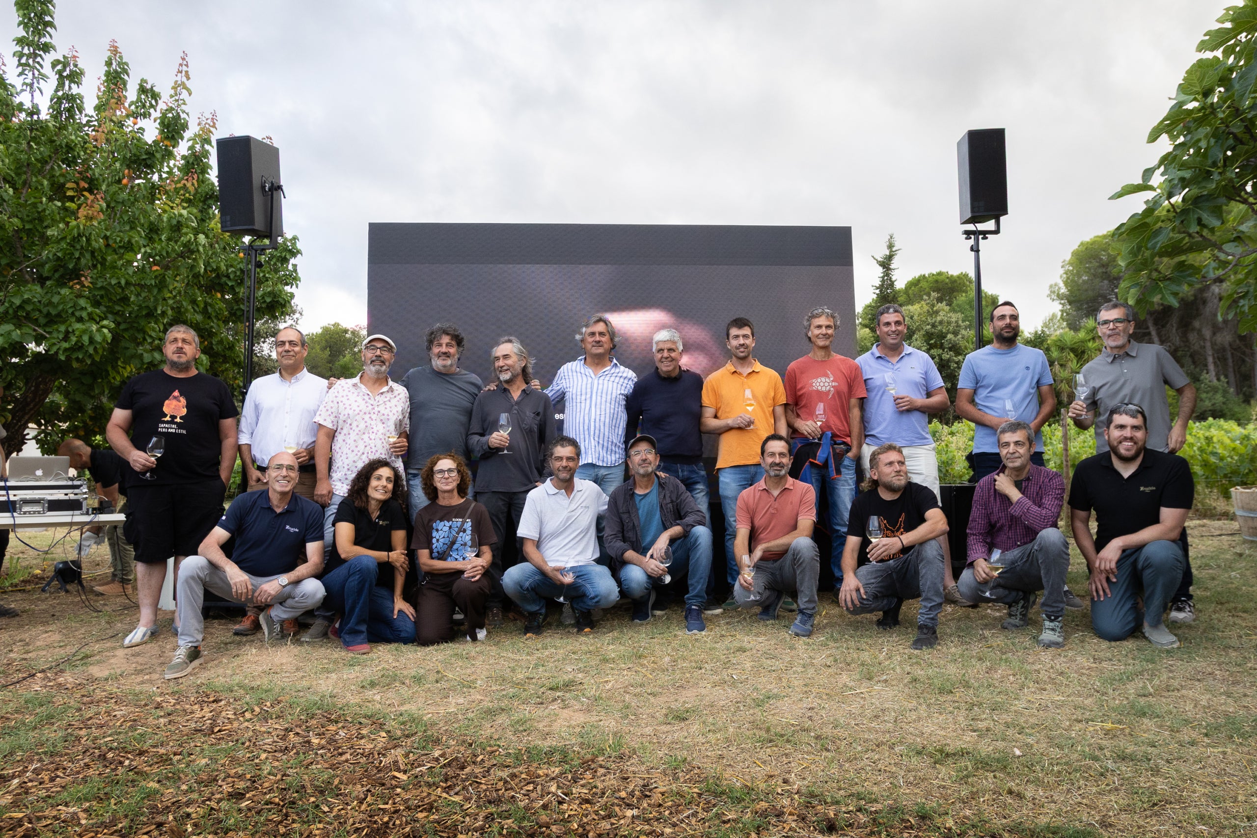Els Viticultors que formen part del projecte Recaredo L'Infinit / Cedida