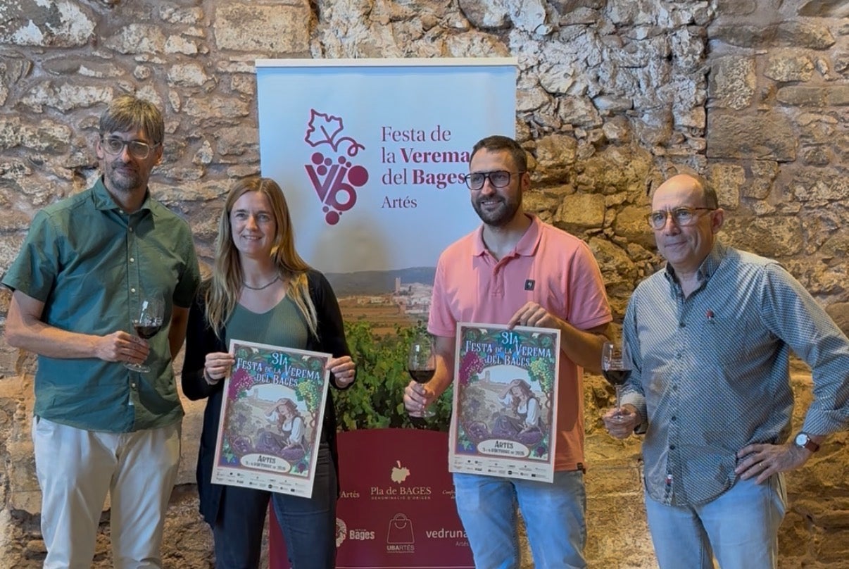 Presentació de la 31a Festa de la Verema del Bages / Cedida